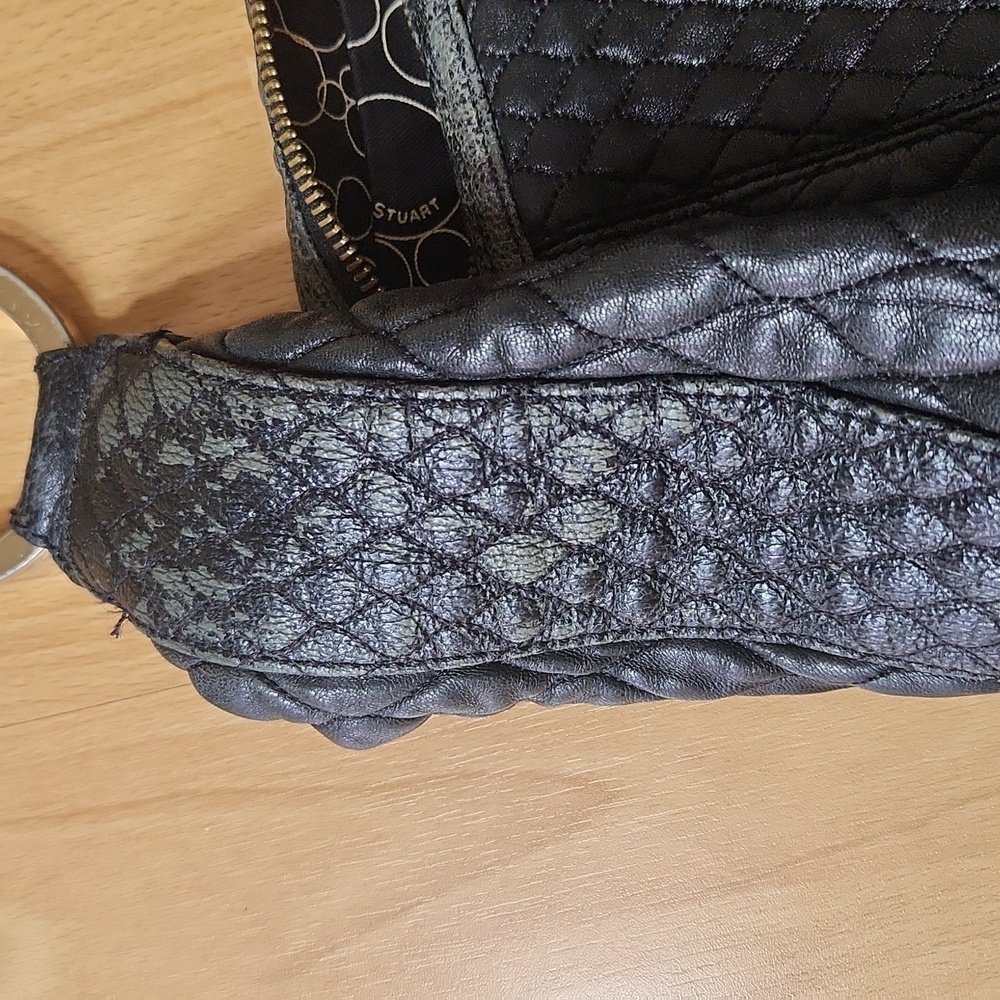 Jill Stuart Black Quilted Women's Bag - Picture 3 of 5